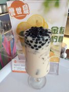 厨王世家小吃培训-黑珍珠奶茶